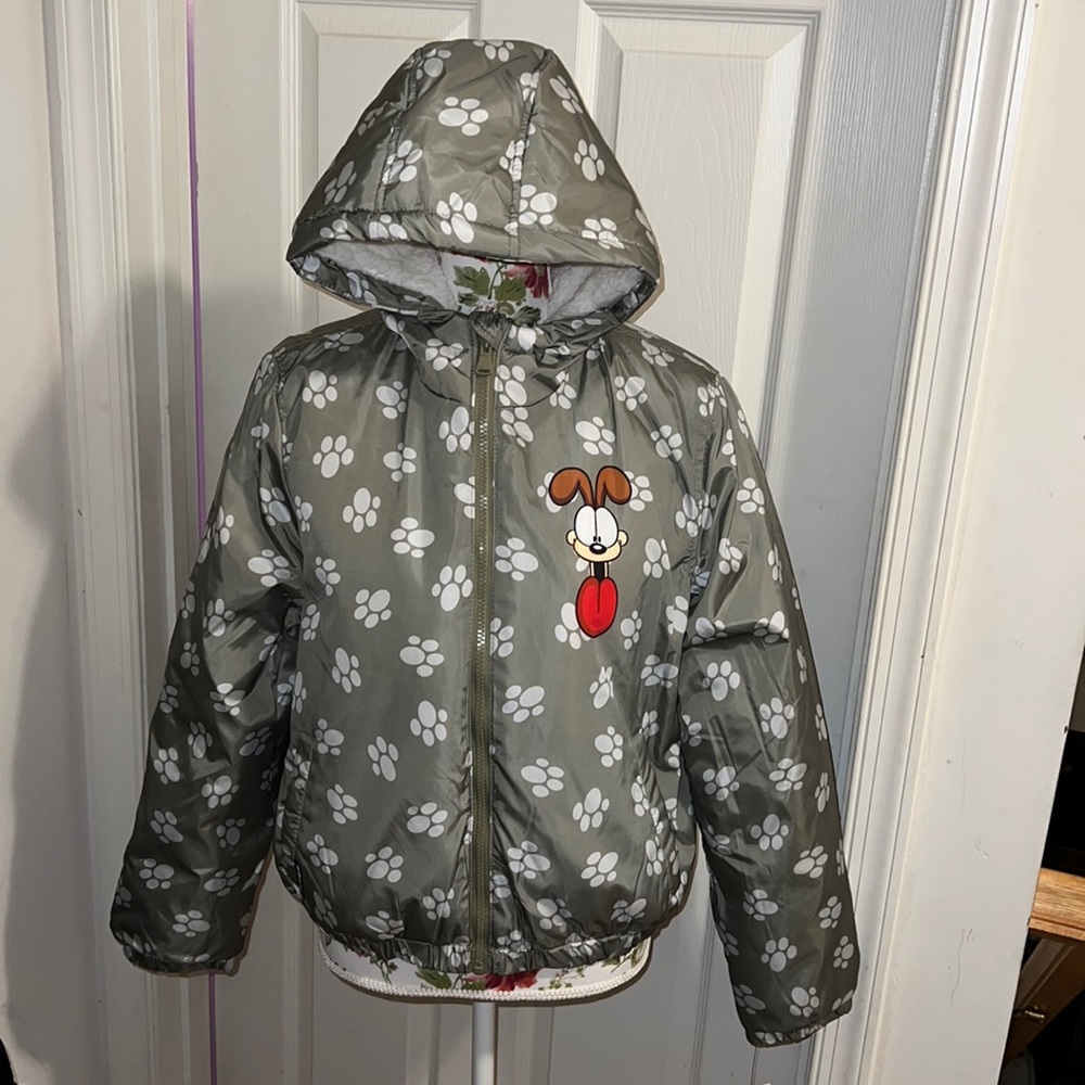NWT Members Only Garfield Jacket Sz: Large